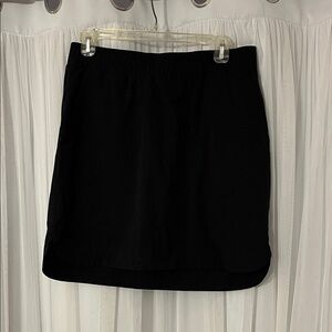 Duluth Trading Co. Black Mini Skort